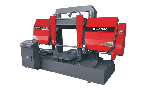 桃江GW4250双柱龙门卧式带锯床